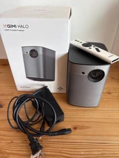 中古 XGIMI HALO 1080P ポータブルプロジェクター XGIMI HALO ポータブルプロジェクター 本体 - メルカリ
