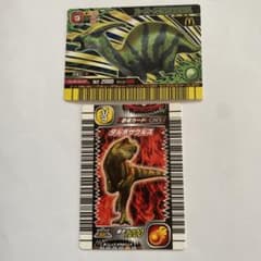 恐竜キング カード スーパーパラサウロロフス タルボサウルス - メルカリ
