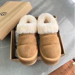 UGG アグ スリッポン タズリータ 厚底 ムートンブーツ24CM