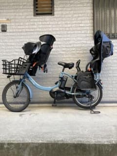 YAMAHA  PAS Babby 電動自転車　子供乗せ付きのサムネイル