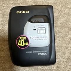 aiwa ステレオカセットプレーヤー HS-PS160 本体 - メルカリ