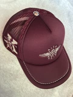 kith cap ワイン メッシュキャップ - メルカリ