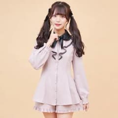 「める様専用」シークレットハニー ハートリボンラッフルセットアップのサムネイル