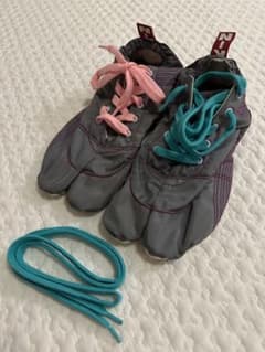 杵屋無敵 24.5㎝ ランニング足袋 グレー