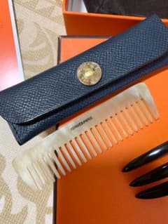 HERMES エルメス　コーム&ケース　くしのサムネイル