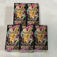 シュリンク付きポケモンカードゲームMEGAドリームex 10BOX - メルカリ