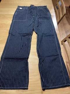 デカサイ　シュガーケーン ウォバッシュストライプエンジニアパンツ W36 L32 デカサイ シュガーケーン ウォバッシュストライプエンジニアパンツ W36