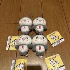 お買いものパンダ もふもふマスコット 3種セット