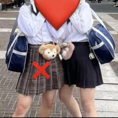 濃いグレープリーツスカートのサムネイル