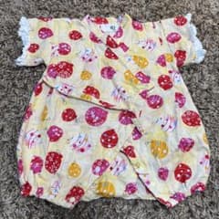 浴衣 女の子 70cm 甚平ロンパースのサムネイル