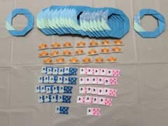 折り紙　こいのぼりリース　制作キット（20個）　ハンドメイドのサムネイル