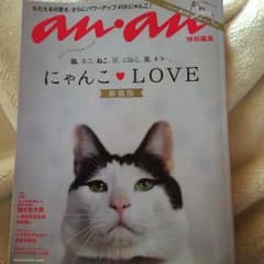 【¥555】anan アンアン にゃんこ♡LOVE 猫のサムネイル