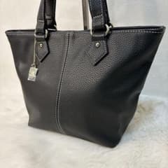 HAMANO ハマノ トートバッグ ハンドバッグ ブラック 日本製 皇室御用達 極美品 HAMANO ハマノ 皇室御用達 トートバッグ 黒 シボ革調 - メルカリ