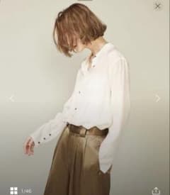 美品 conte コンテ キュプラシルクシャツ - メルカリ