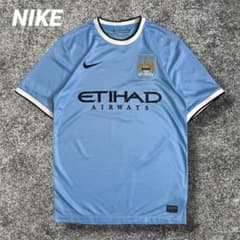 NIKE ゲームシャツ マンチェスターシティ プレミアリーグ制覇 美品