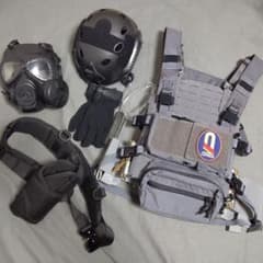 サバゲー用　ウルフグレー/ブラック装備品　色々セット サバゲー用 ウルフグレー/ブラック装備品 色々セット - メルカリ