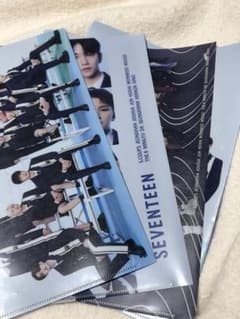 SEVENTEEN クリアファイル 4枚セットのサムネイル