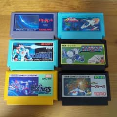 ファミコンソフト シューティング 6本セット - メルカリ