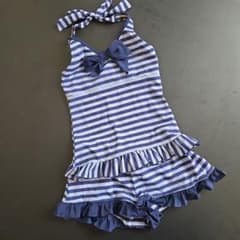 女の子　セパレート　水着　130　未着用のサムネイル