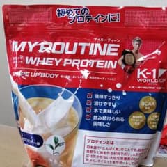 MY ROUTINE  WHEY PROTEINミルクティーのサムネイル