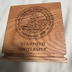 Stanford University 木製ペン立て Stanford University 木製ペン立て - メルカリ