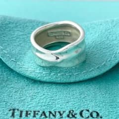 ティファニー 希少 リーフ リング シルバー 925 10号 OX2fe