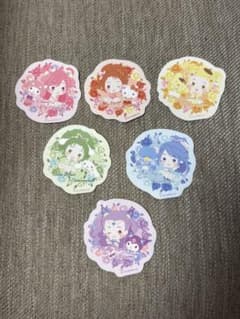 Yes！プリキュア５GoGo！×サンリオシール ステッカー6枚のサムネイル