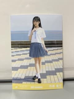 ニアジョイ 市原 愛弓 生写真 ブルーハワイレモン ジャケット衣装 ヒキ