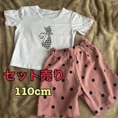 Tシャツ＆ショートパンツ　セット 110のサムネイル