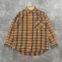 90s風 00s風 チェックシャツ ラウンド裾 アメカジ ワーク系 アウトドアのサムネイル