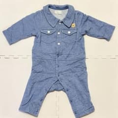PICCOLO ベビー服 デニム風ロンパース70cm おまけ付き