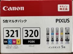 Canon BCI-321+320《期限切れ》5色マルチパック 純正品④ - メルカリ
