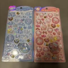 サンリオ うるちゅるPOPシール 2種セット　キティ　シナモンのサムネイル