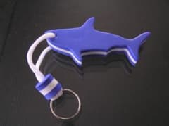 新品 フローティングキーホルダー　フローティングストラップ サメ 鮫 シャークのサムネイル