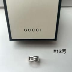 GUCCI ブランデッドG リング ワイド シルバー13号 - メルカリ