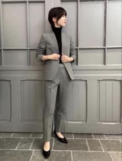 【極美品】PLST セットアップ 桐谷美玲着用モデル ノーカラー 極美品】PLST セットアップ 桐谷美玲着用モデル ノーカラー - メルカリ
