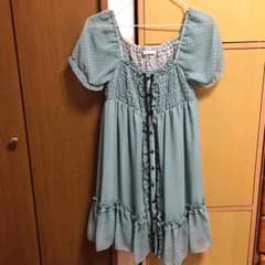 てふらさま専用！  axes 緑 ドット ワンピースのサムネイル