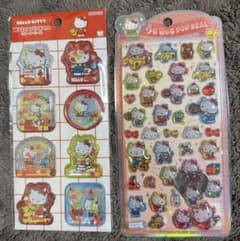 サンリオ　ハローキティー　シールのサムネイル
