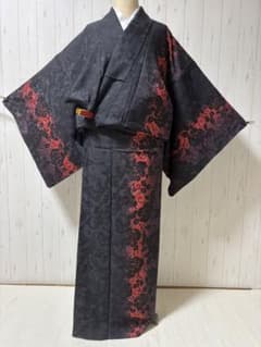 ☆BANKAN 薔薇の単着物と長襦袢セット m4383 - メルカリ