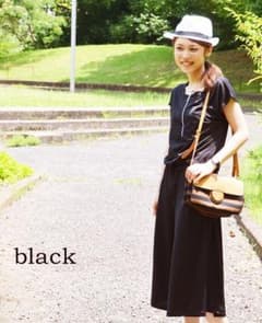 ミルクティーセットアップ2点セット blackのサムネイル