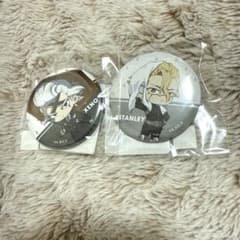 Dr.STONE レイニーデイスクラッチ 缶バッジ ゼノ スタンリー - メルカリ