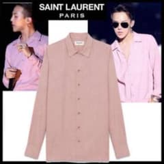 超激レア SAINT LAURENT ピンク g-dragon着用シャツ 37 - メルカリ