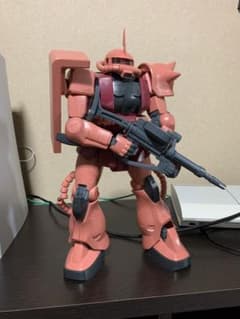 1／48メガサイズ シャア専用ザク 素組み ジャンクのサムネイル