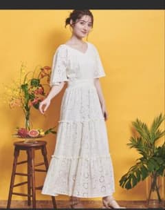【新品未使用】【Noela】コットンワンピース　オフホワイトのサムネイル