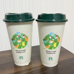 Starbucks ポケモン リユーザブルカップ 2個のサムネイル
