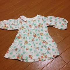 Seraph セラフ 花柄ワンピース 80cmのサムネイル