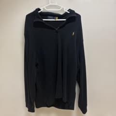 Polo Ralph Lauren ハーフジップ スウェット ブラックのサムネイル