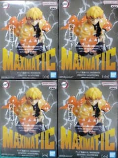 鬼滅の刃 MAXIMATIC 我妻善逸 フィギュア 4個セットのサムネイル