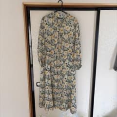 INGEBORG 花柄 ロングワンピース 長袖のサムネイル