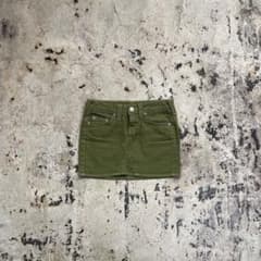 TRUE RELIGION ミニスカート カーキのサムネイル